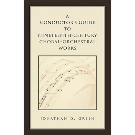 A conductor s guide to nineteenth century choral orchestral works. - Gerald keller statistics for management solution manual.