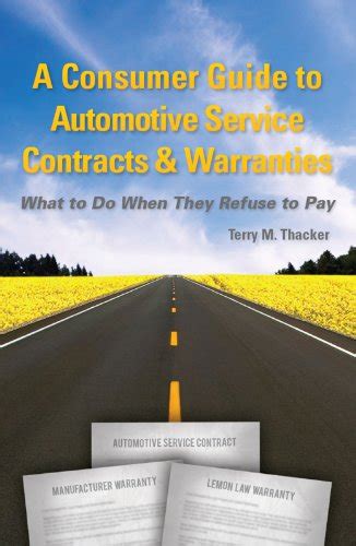 A consumer guide to automotive service contracts warranties what to do when they refuse to pay. - Chemistry note taking guide episode 605 answers.