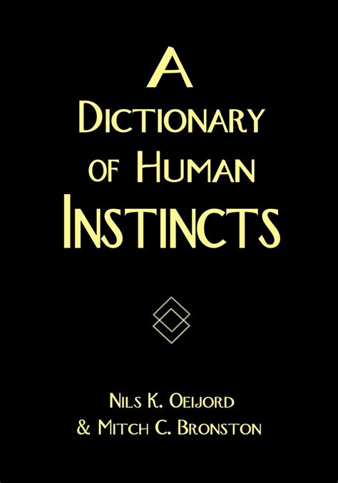 A dictionary of human instincts by nils oeijord. - Manuale per volvo hu 650 stereo.
