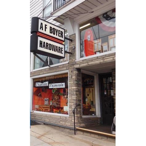 AF Boyer Hardware & Guns Weapons · $$ 4.5 22 reviews on. Family owned and operated business since 1868 that has been serving the Slatington and Lehigh Valley area. …