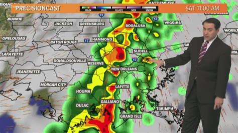 A few storms today, but more expected Saturday