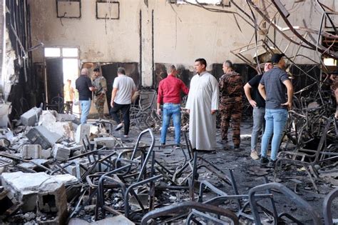 A fire at a wedding hall in northern Iraq has killed around 100 people and injured 150