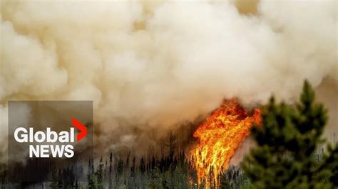 A firefighter has been killed while battling a wildfire in British Columbia, Canada
