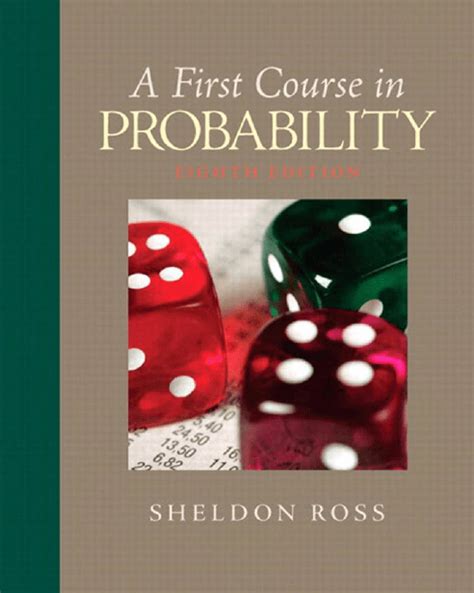 A first course in probability solutions manual 8th edition. - Im broke the money handbook really useful handbooks.