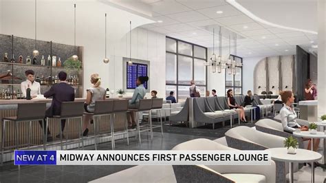A first from Midway: Airport lounge arriving in 2024