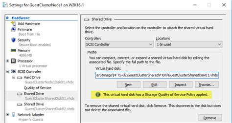 A first look at shared virtual disks in Windows Server 2016