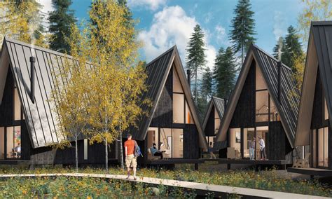 A frame club. "A-Frame Club is a response to its surroundings – it is at ease with...the mountains, forest and its own history," said Wunder Werkz. Designed to enhance the mountain experience, the A-Frame ... 