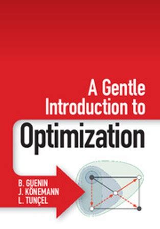 A gentle introduction to optimization solution manual. - Arbeitszeit, betriebszeit, freizeit: auswirkungen auf die raumentwicklung.