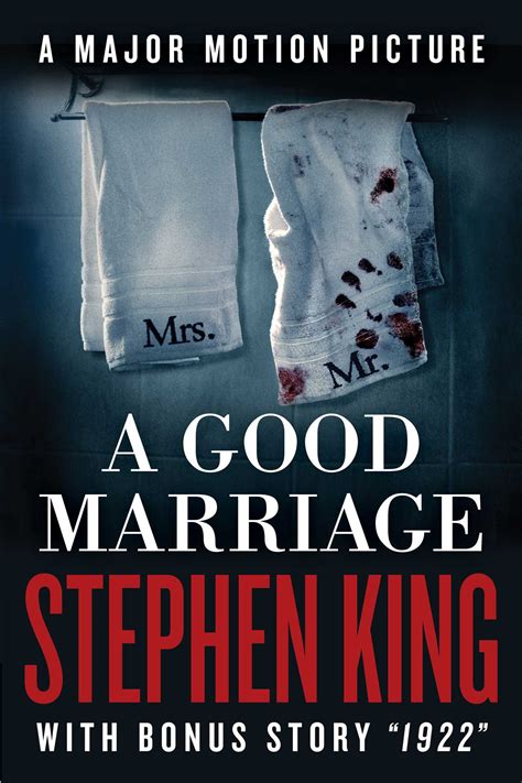 A good marriage stephen king. Sep 24, 2014 · King joins "CBS This Morning" to talk about "A Good Marriage," the newest film based on his novel . Author Stephen King on new movie and his dark reputation 06:43. 
