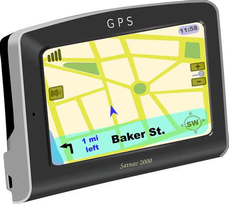 A gps. GPS stands for Global Positioning System, a network of satellites which provide extremely accurate position and time information. A GPS can be used for ... 