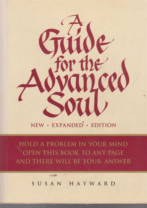 A guide for the advanced soul by susan hayward. - Harley davidson fatboy service manual starter.