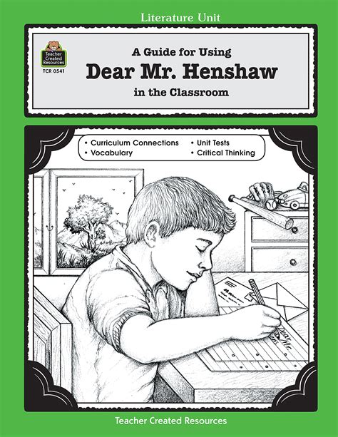 A guide for using dear mr henshaw in the classroom literature units. - Honda snow blower shop repair manuals.