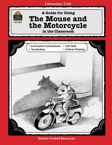 A guide for using the mouse and the motorcycle in the classroom literature units. - El jardin secreto / the secret garden.