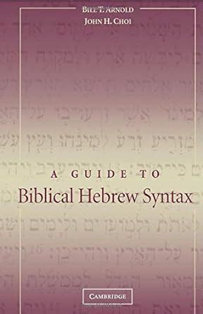 A guide to biblical hebrew syntax. - Kriegspredigt 1914-1918 in der evangelischen kirche deutschlands..