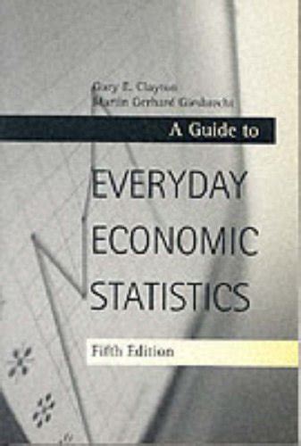 A guide to everyday economic statistics. - Your guide to the national parks of alaska by michael joseph oswald.