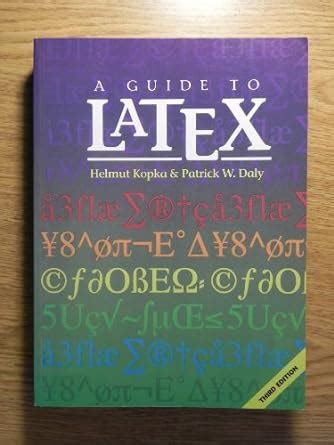 A guide to latex document preparation for beginners and advanced users 3rd edition. - Lud. smids... schatkamer der nederlandsse oudheden.