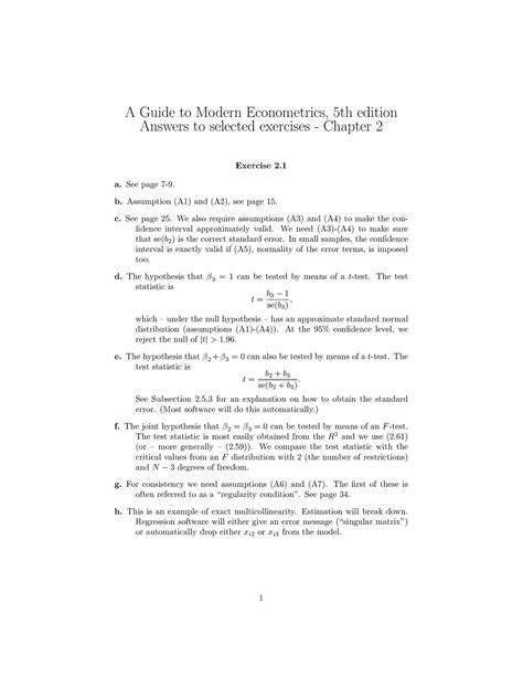 A guide to modern econometrics answers. - Kyocera taskalfa 3501i 4501i 5501i manual de servicio y reparación.