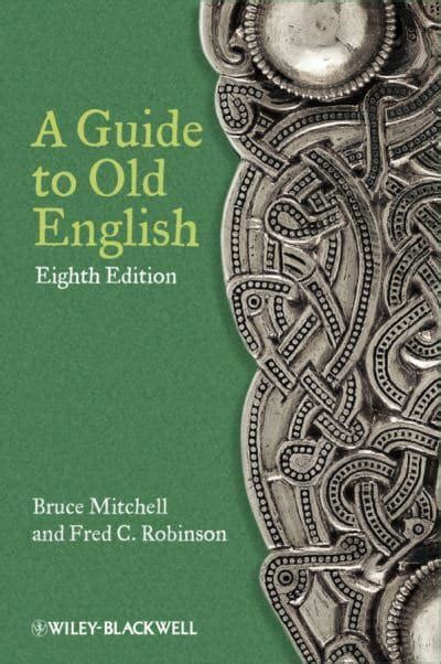 A guide to old english bruce mitchell. - Bibliographie zur herstellung und veredelung des hohlglases.