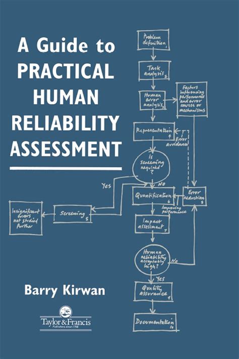 A guide to practical human reliability assessment a guide to practical human reliability assessment. - The ex offenders job hunting guide 10 steps to a new life in the work world.