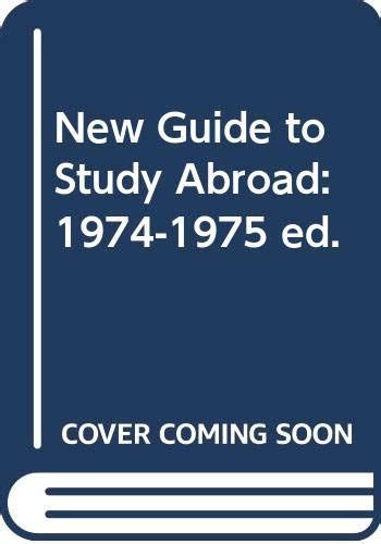A guide to study abroad by john arthur garraty. - Nikon coolpix s9100 users manual cd.