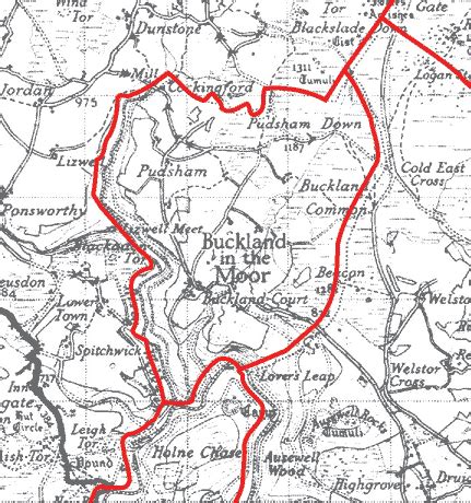 A guide to the parish of buckland in the moor. - Guide to the giants 128 causeway john heywoods 128 pocket.