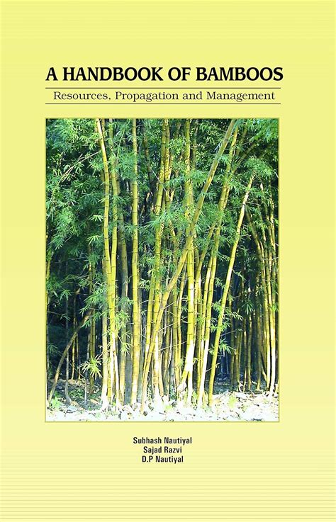 A handbook of bamboos resources propagation and management. - Naplójegyzetek, gondolatok. közzétexzi, bevezetéssel és jegyzetekkel ellátta lukinich imre..