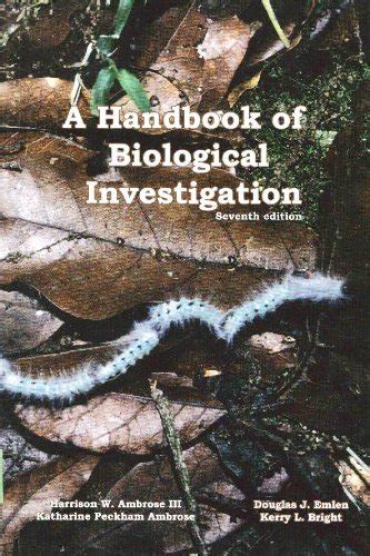 A handbook of biological investigation 7th edition. - The catholic mothers resource guide a resource listing of hints and ideas for practicing and teaching the faith.