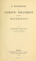 A handbook of climatic treatment by william r huggard. - Chapter 27 section 3 popular culture guided reading answers.