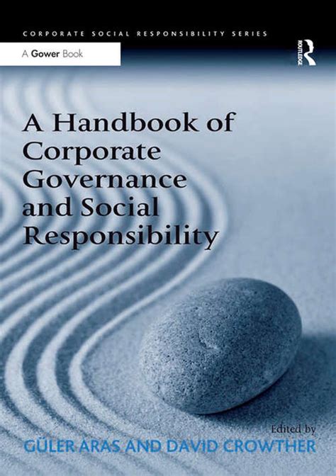 A handbook of corporate governance and social responsibility. - A manual of fresh water ecology.