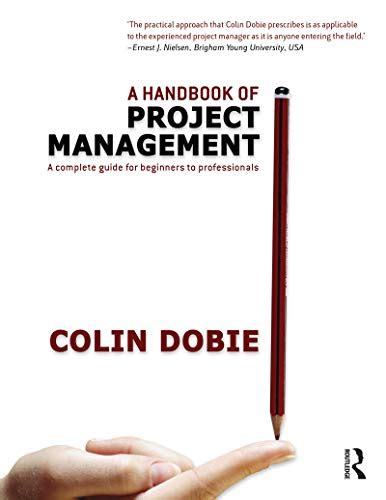 A handbook of project management a complete guide for beginners to professionals. - Manuale di riparazione motosega mcculloch titanio 30cc.