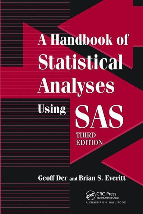 A handbook of statistical analyses using sas third edition by geoff der. - Recherche et veille sur le web visible et invisible.