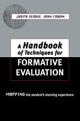 A handbook of techniques for formative evaluation mapping the students learning experience. - Hotel water sports standard operating procedures manual.