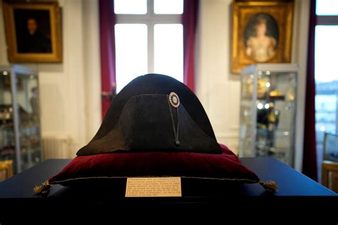 A hat worn by Napoleon fetches $1.6 million at an auction of the French emperor’s belongings