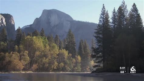A hiker is missing in Yosemite after being swept away by a fast-flowing creek