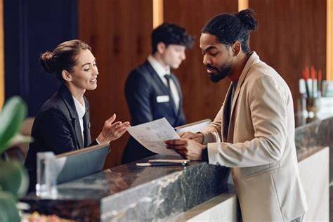 A hotel worker whose unsolicited