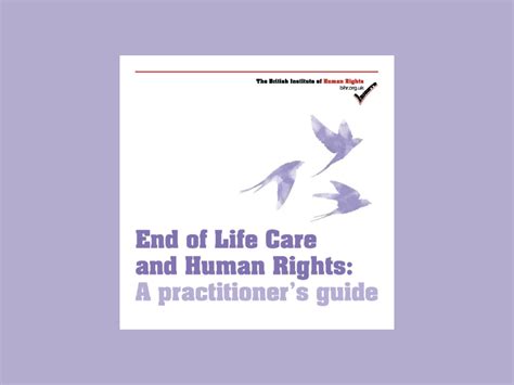 A human rights approach to end of life care Sue Ryder