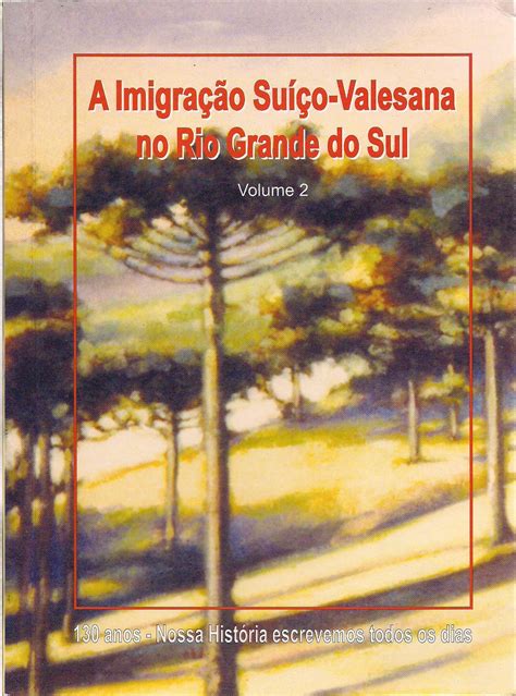 A imigracao suico valesana no rio grande do sul. - I am not so different the aspergers survival guide.