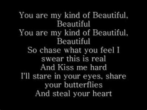 A kind of beauty lyrics