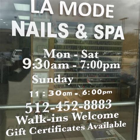 27 reviews and 15 photos of NAILS A LA MODE "I'm a girly girl who happens to also have a borderline unhealthy obsession with ice cream. ... I chose a standard spa pedicure and manicure which the salon offers at a special rate of $51 when you get both. ... Wynn's Nail Lounge. 78. Nail Salons, Waxing, Eyelash Service. Delux Nail and Spa. 26 .... 