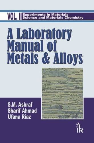 A laboratory manual of metals and alloys vol ii. - Mecanica de materiales timoshenko 4 edicion.