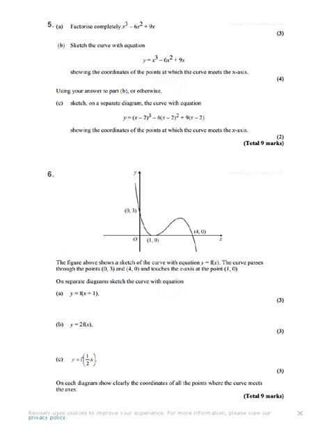 A level functions questions and answers pdf.  This document provides 23 ...