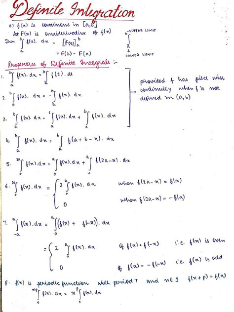 A level integration notes pdf.  The main difference between a definite...