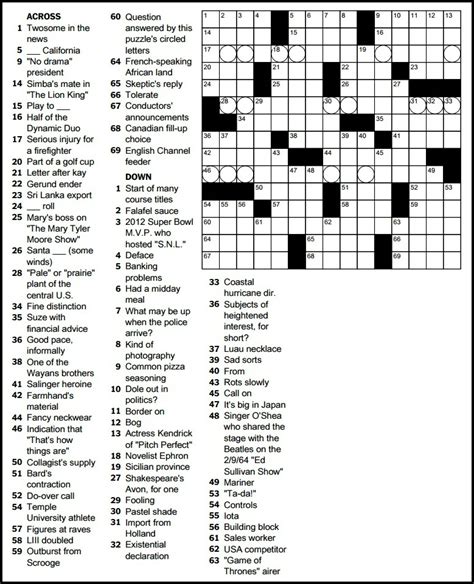 A little lightheaded nyt crossword. Crossword Clue. The crossword clue Become light-headed with 9 letters was last seen on the December 27, 2021. We found 20 possible solutions for this clue. We think the likely answer to this clue is FEELFAINT. You can easily improve your search by specifying the number of letters in the answer. 