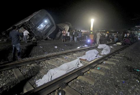 A look at deadly train crashes in India in recent decades