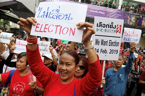 A look at the parties and issues in Thailand’s election on Sunday