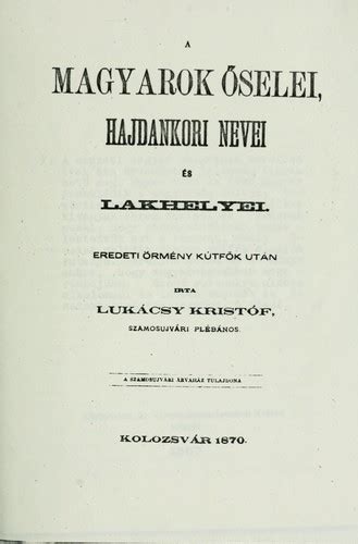 A magyarok öselei, hajdankori nevei és lakhelyei. - Physics laboratory manual david h loyd 3rd edition.