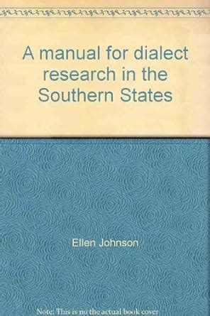 A manual for dialect research in the southern states by lee pederson. - Maytag series 300 dishwasher user guide.