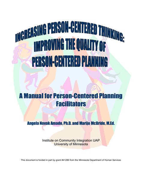 A manual for person centered planning facilitators. - Iomega storcenter ix2 200 service manual.
