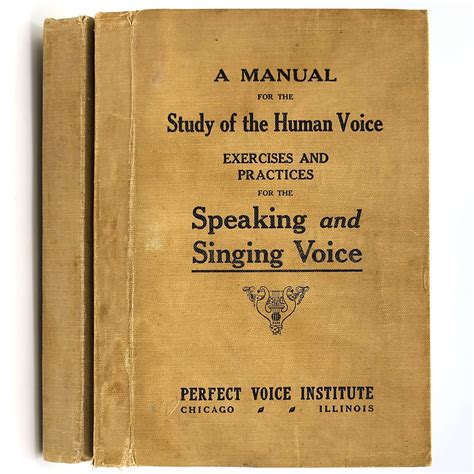 A manual for the study of the human voice by eugene feuchtinger. - The boston drivers handbook wild in the streets.