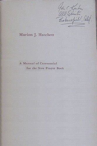 A manual of ceremonial for the new prayer book by marion j hatchett. - Jeep renix fuel injection manual 2 5.
